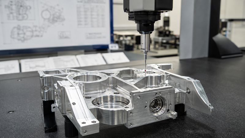 AS9102 First Article Inspection of a CNC-machined aerospace component